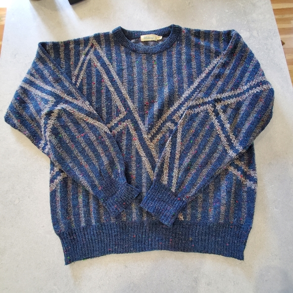 Vintage Wolsey 90s oversized wool sweater, XL - Picture 1 of 3